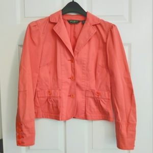 EDDIE BAUER Misses size 6 long sleeve blazer jacket